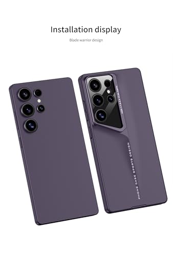 Coque rigide Samsung S25 Plus sensation métal design mince haut de gamme