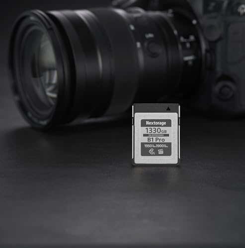 Image of Nextorage 165GB CFexpress Type B Memory Card Super Fast VPG400 max Read 1950MB /s max Write 1900MB /s (B1 Pro Series)