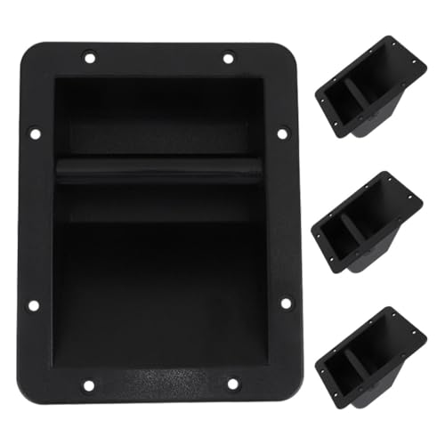 Poignée enceinte cassée ? Remplacez-la avec ce lot de 4 poignées en plastique noir durable