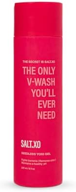 salt.xo Seedless Yoni Gel Wash, Feminine Wash, Cucumber Aloe, 8 Fl Oz