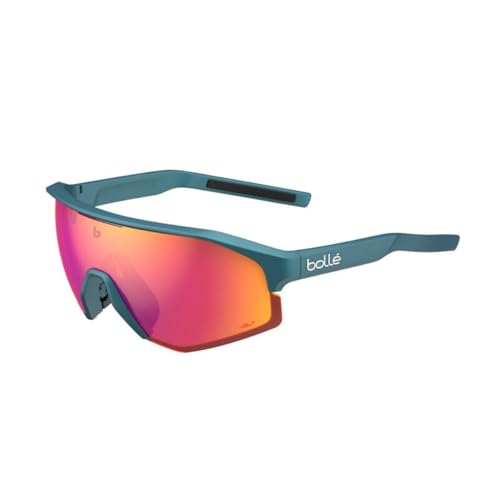 Bolle Unisex-Adult Round LIGHTSHIFTER XL Creator Teal Metallic-Volt Ruby, Multi, One Size