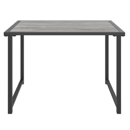 Table de jardin anthracite Solivagant compacte en acier pour optimiser les petits balcons - 4
