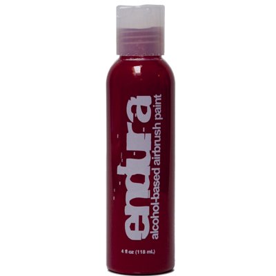 Endura Red Airbrush Temporary Tattoo Paint, 4 oz.