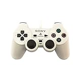 PlayStation 2 Dualshock 2 Analog Controller Ceramic White (Renewed) -  Sony Computer Entertainment