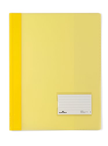 Durable Hunke & Jochheim Duralux®, Translucent Film, Extra-Wide for A4, 280 x 33 mm Yellow 1 Item