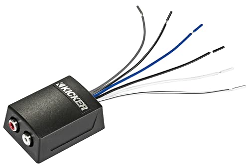 Convertidor KICKER 46KISLOC2 que elimina ruidos y genera encendido remoto de audio 4