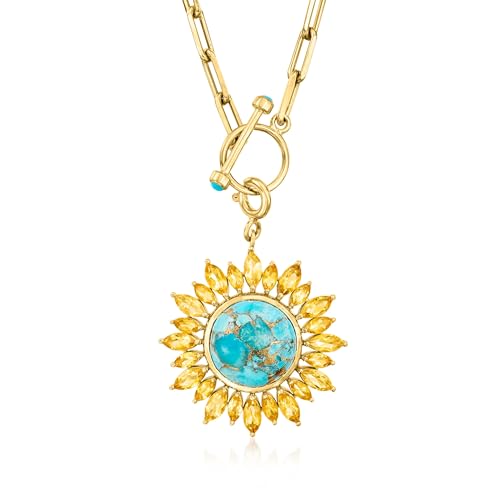 Ross-Simons Turquoise and 2.50 ct. t.w...