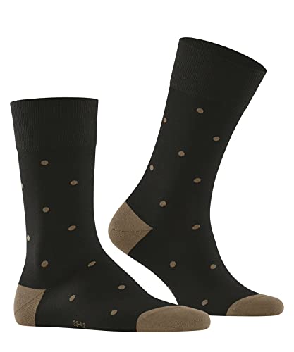 Image of FALKE Men's Dot Socks, Breathable, Crew, Casual or Dress, Polka Dots, 1 Pair