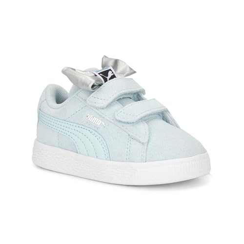 PUMA Toddler Girls Suede Classic Lf Bow Slip On Sneakers Shoes Casual - Blue - Size 7 M2