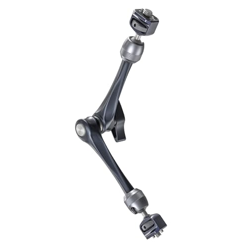 Image of SMALLRIG 11 inch Rosette Magic Arm, Camera Monitor Mount, Articulating Arm with 1 /4 inch-20 and 3 /8 inch-16 Locating Screw for ARRI, Max Load Capacity 3kg Friction Arm, for Cameras, Monitors, LED Lights - 4900