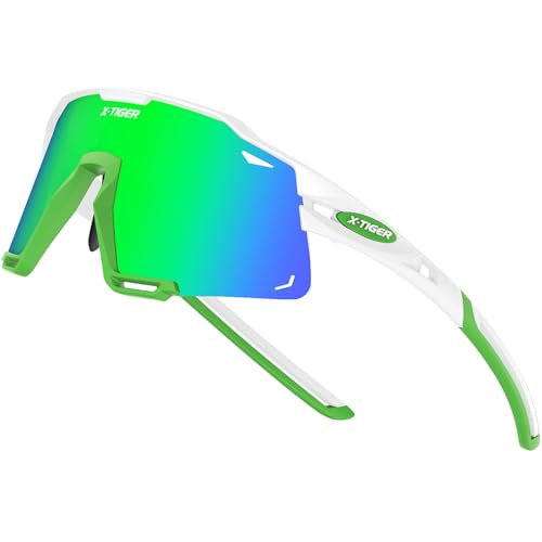 Image of X-TIGER Polarized Kids Sunglasses Youth Baseball Sunglasses UV400 Boys Girls Sports Sun Glasses for Softball Cycling Scooter
