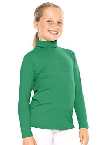 Image of STRETCH IS COMFORT Girl's Oh So Soft Long Sleeve Turtleneck | Youth Size 2-16
