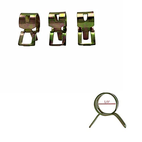 Cocomocart 3/16 Inch Id Gas Fuel Line Tubing Hose Clamps For Kawasaki Kohler Briggs & Stratton Small Engines(9.8 Ft. 3/16 In.) #TOP6