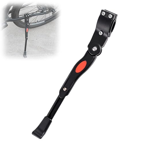 YYXYF Bike Stands for Giant Revolt Advanced Pro 0 Revolt Advanced Pro 1, Bicycle Kickstands Aluminum Alloy Adjustable Rear Wheel Support Universal Cycling Components Parts,Black