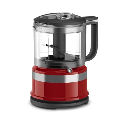 Consejos para Comprar veggie bullet liverpool más recomendados. 39 LUTEMA Kitchen KFC3516, Procesador de alimentos práctico recipiente de 3.5 tazas, Pequeño y fácil de guardar, Controles precisos, Picar, mezclar y hacer puré (Rojo)