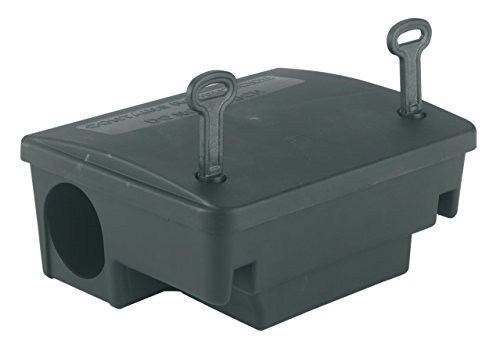 Kerbl 299636 Köderstation Blocbox Beta, 22.5 x 18.5 x 9.5 cm, gegen Ratten 22,5 x 18,5 x 9,5 cm