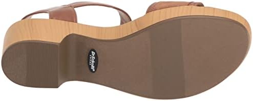 Dr. Scholl's Womens Felicity Too Block Heel Sandal Honey Brown 7.5 M | Image 3