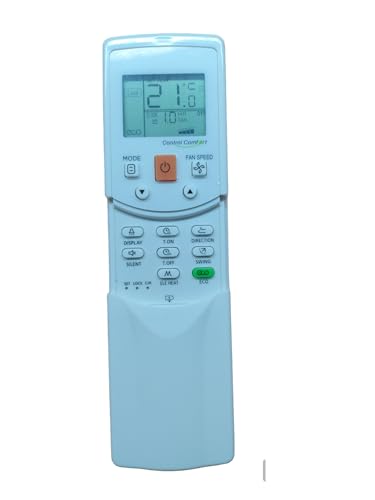 Image of AMAZOR Compatible /Replacement Carrier AC Remote Control - Suitable for 1 Ton, 1.5 Ton, 2 Ton Split & Window Air Conditioners (Exact Matching Remote Required) (WL-12-CM)