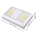 Holibanna 4pcs Cob Led Emergency Lights Battery Operated Wall Lamp Magnetical Night Light Practical Lighting Tool for Home