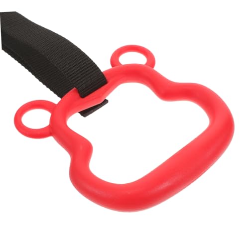 Anillas fitness ajustables para gimnasio interior rojo miniatura 2