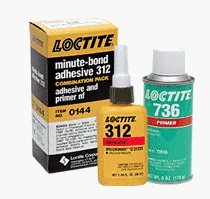 Loctite Minute Bond Adhesive and Primer Kit - 50 ml