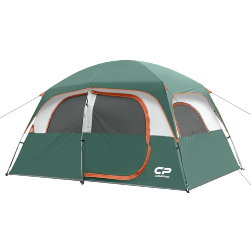 CAMPROS CP 6-Person Cabin Tent