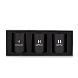Hotel Collection Candle Trio Gift Set (Black Velvet)