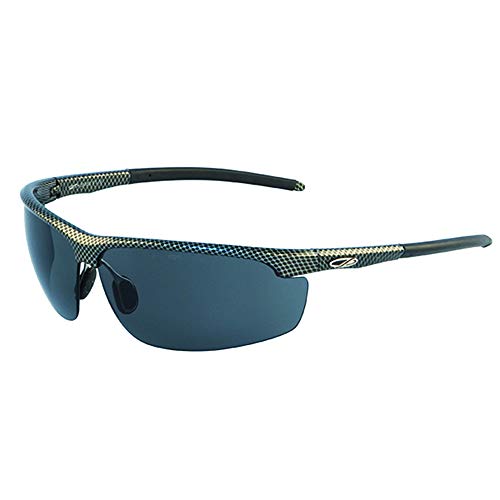 JSP 1LEOCARB23S Leone KN UV400 Carbon Style Frame Smoke 2.5 Lens Spectacle AS/AF, confezione da 10