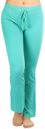 ToBeInStyle Women's Low Rise Sweatpants w/Fold-Over Waistband