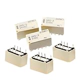 LLBZBJLXWE 5PCS G6S-2 G6S-2-Y 5V/12V/24V DIP-8 G6S-2F G6S-2F-Y SOP-8 5VDC 12VDC 24VDCTwo Open and Two Closed 2A Signal Relay(G6S-2F -12VDC)