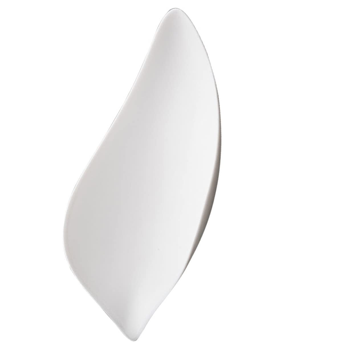 VALICLUD Delicate Ceramic Tea Scoop Multi-function Nonstick Teaspoon for Tea Presentation for Hotels Restaurants Easy to Design and Condiments