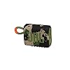 JBL GO 3 draadloze, draagbare Bluetooth luidspreker met geïntegreerde lus voor onderweg, USB C-oplaadkabel, camouflage