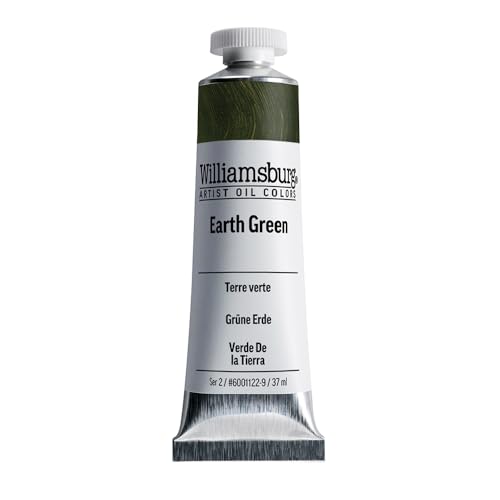 Williamsburg Artist Oil Colors by GOLDEN, Earth Green, 37 ml