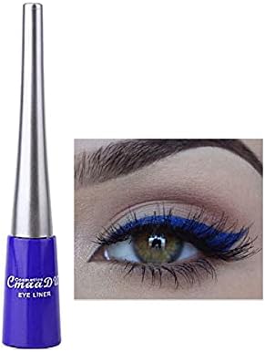 Matte Liquid Eyeliner, OCHILIMA Color Gel Eyeliner, Great Versatility Liquid Eyeliner Long Lasting Makeup Waterproof High Pigmented Colorful Eye Liner Pen for Women Girls (01# White)