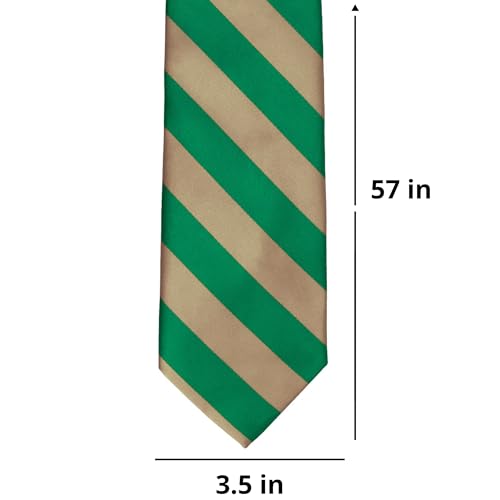 Image of tiemart Men's Striped Tie Standard Length