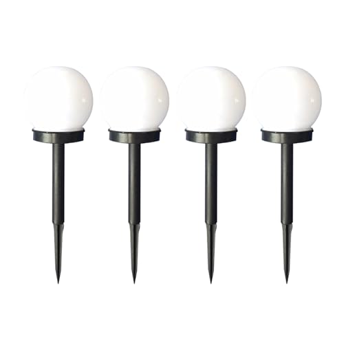 Luces solares para exteriores impermeables en forma de burbuja para decorar el césped de jardín