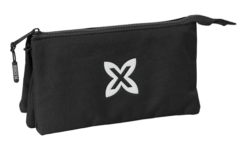 Safta Munich Basic - Astuccio Triplo, Astuccio Per Bambini, Ideale Per Bambini In Età Scolastica, Comodo E Versatile, Qualità E Resistenza, 22 X 3 X 1