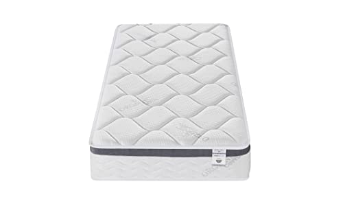 Oliver & Smith Since 1921 Twin Mattress - 10 Inch Cool Memory Foam & Hybrid Spring Mattress With Breathable Cover - Comfort Plush Euro Pillow Top - Bed In A Box #TOP6