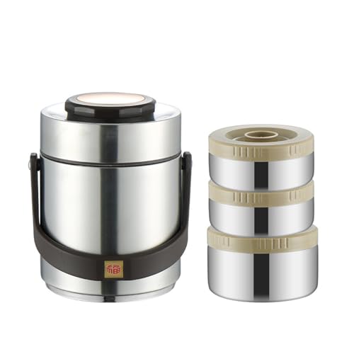 KazeSo 304�X�e�����X�� �^��ۉ��ٓ��� 2�w/3�w ��e�� �����`�W���[ �����E�R��h�~ �����^�ѕ֗� �����ԕۉ� �ʋ� �ʊw �w�� ��l�p ���w���t�[�h�|�b�g (2L,�V���o�[)