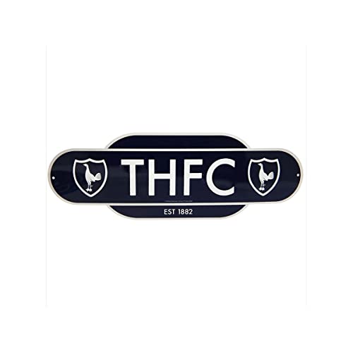 Tottenham Hotspur FC Retro Hanging Sign (UK Size: One Size) (Black/White)