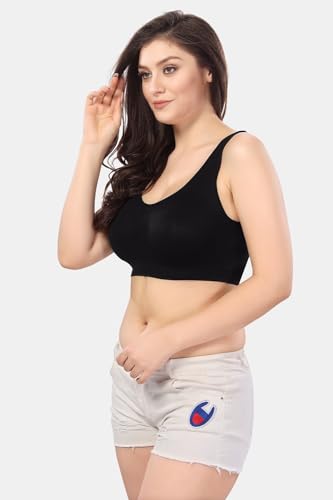 Image of Fabme Women's Seamless Skin Non Padded Full Coverage Bra