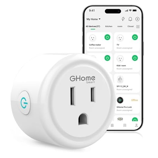 GHome Smart Plug, WiFi Smart Plugs that Work with Alexa and Google Home