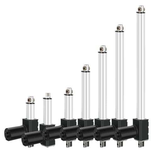 Elevación pesada: Actuador lineal 6000N 24V con carrera 700mm
