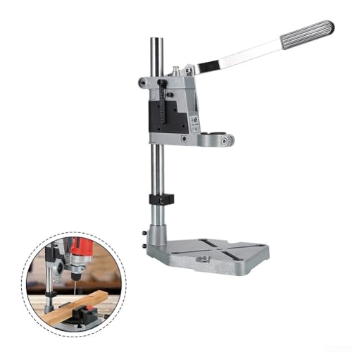 Support de perceuse réglable double trou pour perceuse électrique stable