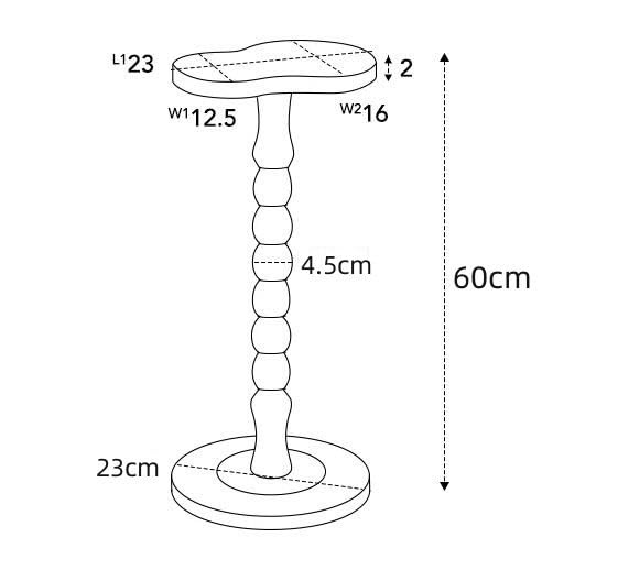 Table à déjeuner en bois pour plateau télé dans le canapé