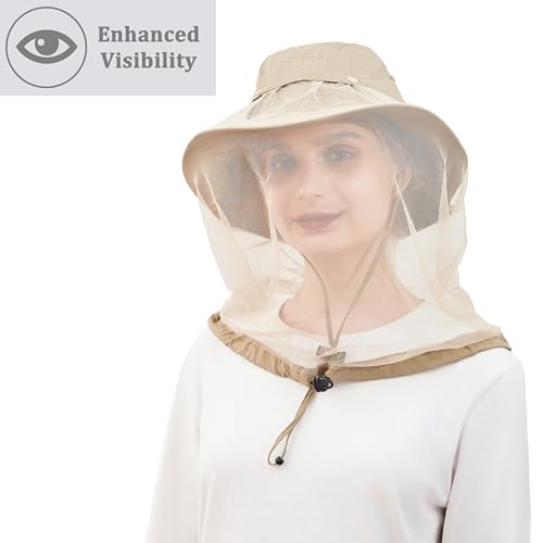 Image of Palmyth Head Net Hat, Sun Hat Safari Hat