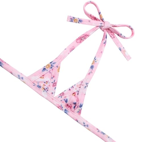 Image of CuteBone Dog Bikini Dress, Stylish Swimsuit Costume for Small Dogs, Comfortable & Adjustable Puppy Bathing Suit, Soft Outfit Pet Apparel for Beach, Pool and Summer Fun DB41M