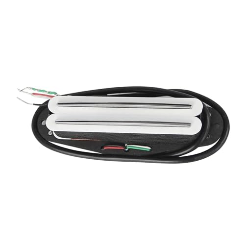 Micro alnico 5 blanc double rail 6K bobinage de precision pour guitare