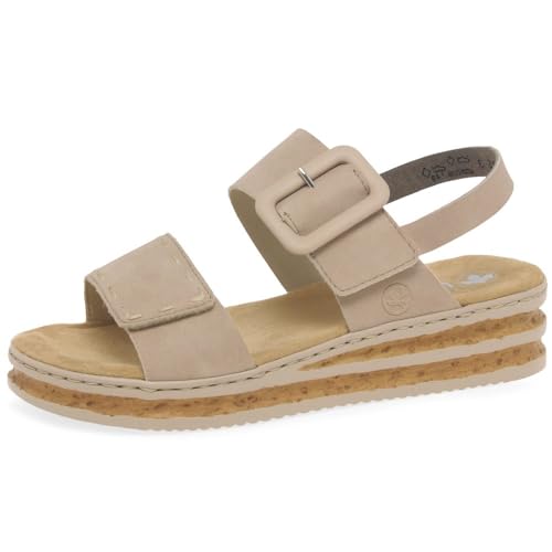 Rieker Women Sandals 62950, Ladies Strappy sandals