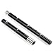 Plastic Black Japanese Shinobue Flute 7 Hon Two Section Flute Musical Instrument